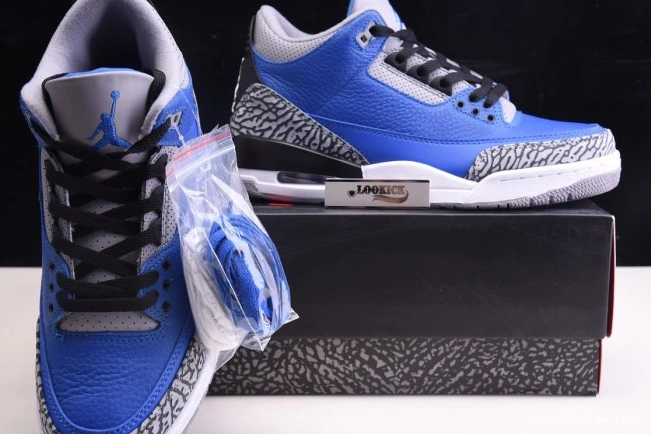 1st Kicks Shoes Jordan AllSeason Royal' Air Retro - 3 CT8532 'Varsity 961 1205